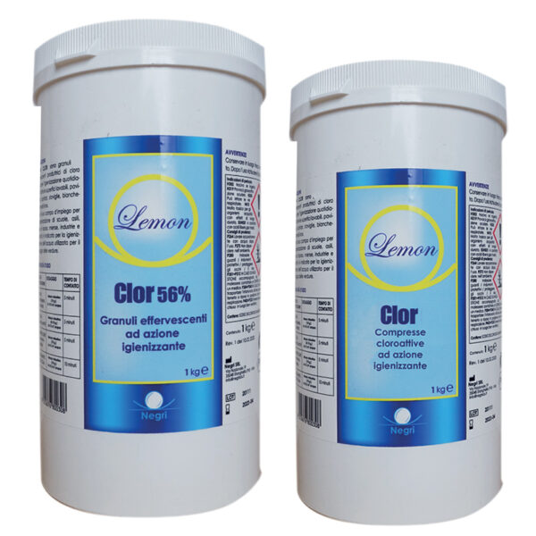Compresse cloroattive Lemon Clor