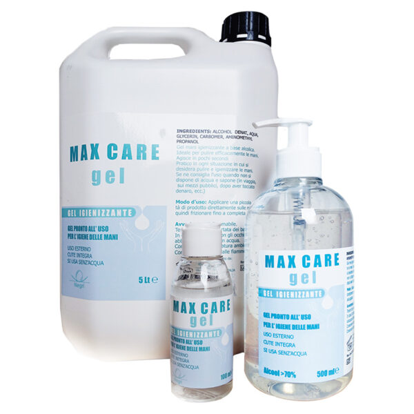 Gel igienizzante MAX CARE GEL