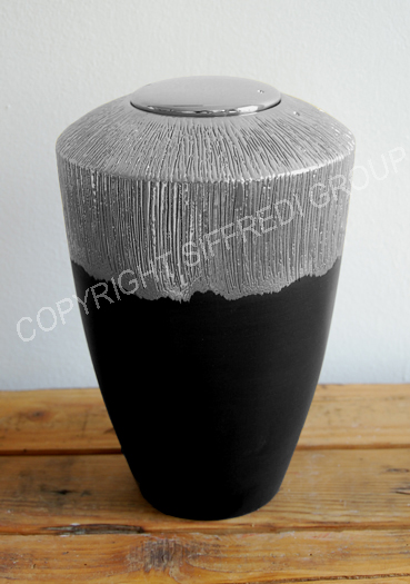 urna raku 1 Urna in ceramica mod. Raku
